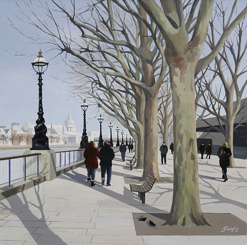 London Morning Stroll by Jo Quigley